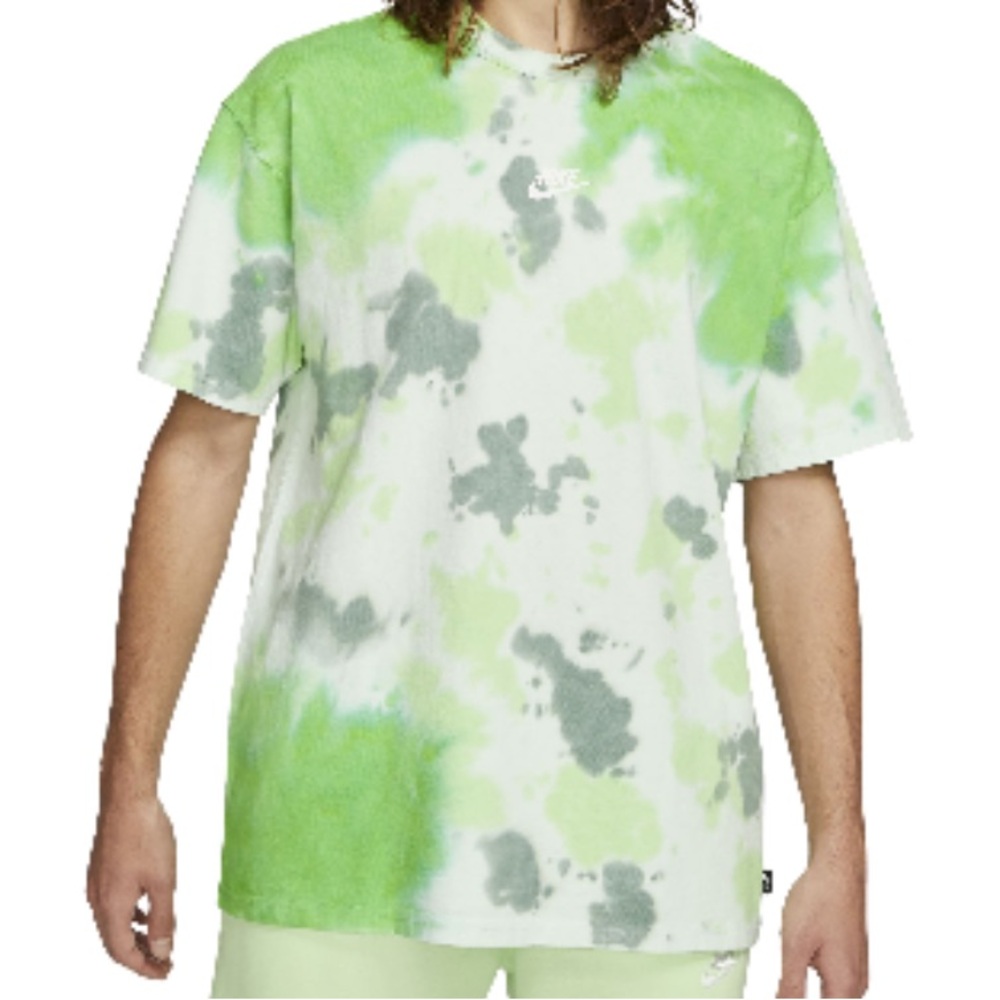 NWT! Nike Sportswear Oversize Tie Dye T-Shirt Large Mean Green/ Barely Green